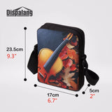 Mini Female Shoulder Bags Famous Crossbody Sunflower Print Messenger Bag
