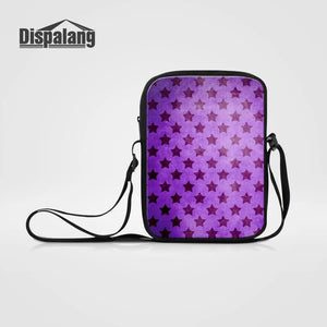 Polka Dot 3D Prints Mini Women Messenger Bag Crossbody Shoulder Bag