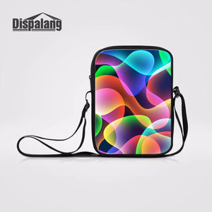 Colorful Striped Mini Shoulder Crossbody Bag for School Spain Bag