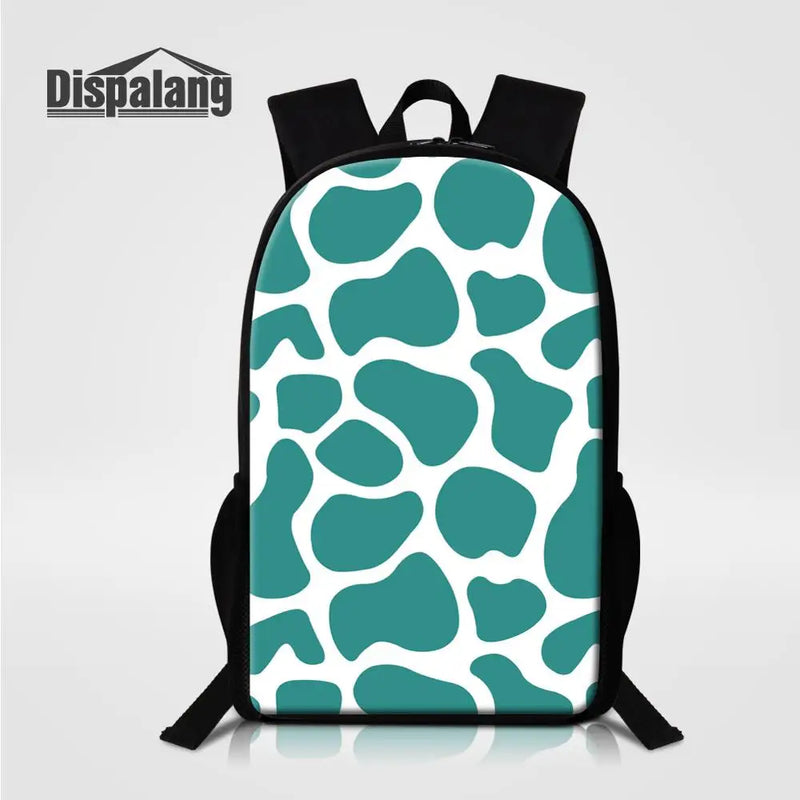 Striped Print Preppy Style School Backpack for Teens