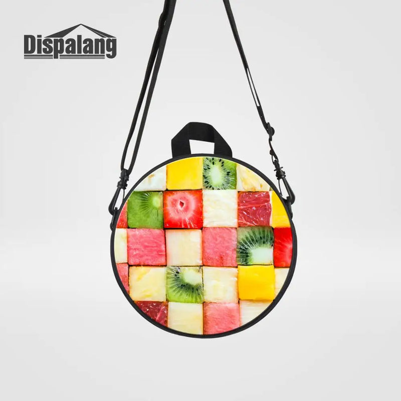 Fruits Candy Print Mini Backpack for Girls School Bags
