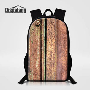Rust Lightweight Backpack Kids School Bags Boys Teenagers Student Children Book