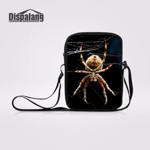 Spider Printing Mini Shoulder Bag Women Handbags