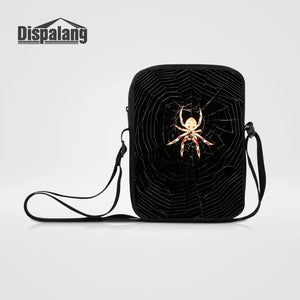 Spider Printing Mini Shoulder Bag Women Handbags