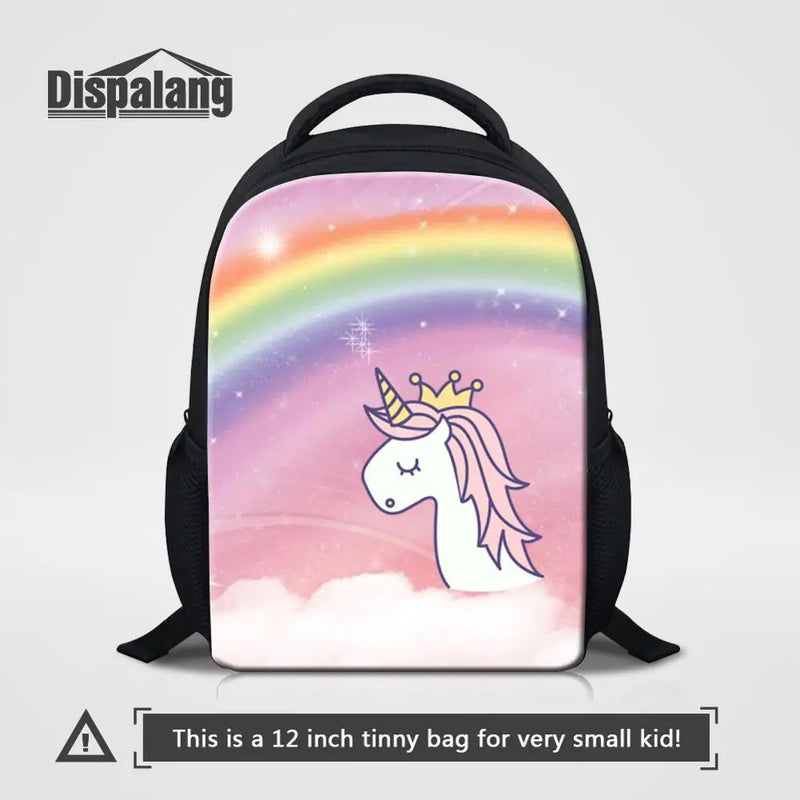 Unicorn Cartoon Baby Mini Backpack for Girls Children