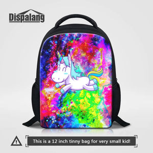 Unicorn Kids School Backpack Galaxy Children School Bags For Kindergarten Girls