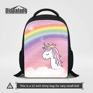 Unicorn Kids School Backpack Galaxy Children School Bags For Kindergarten Girls