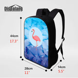 Unicorn Print Backpack Cartoon Horse School Bags for Boys Girls