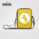 Unicorn Prints Women Messenger Bags Small Daily Crossbody Bags