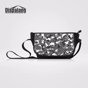 Camouflage 3D Prints Women Messenger Bag Crossbody Canvas Travel Shoulder Bolsos