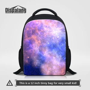 Universe Galaxy Star Mini Backpack 12 Inch Girls School Bags