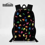Colorful Lightweight Backpack for Girls Teens Large Schoolbag