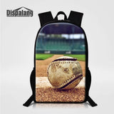 Large Capacity Backpack Ball Pattern School Bags for Teenagers