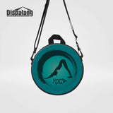Yoga Girls Mini Round Backpack for Women Kids Shoulder Bags