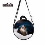 Cat Small Book Bag for Child Kindergarten Mini Messenger Bag for Little Girls