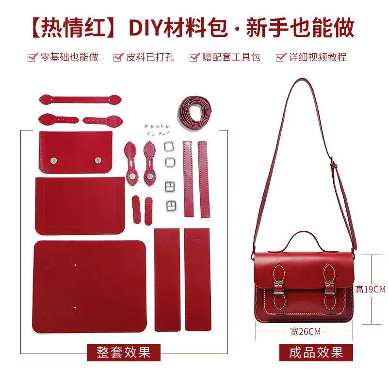 DIY Handbag Kit Bags Homemade Messenger Bag