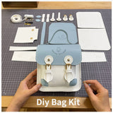 DIY Handbag Kit Crossbody Bag DIY Bag Kit Bag Portable Shoulder Bag