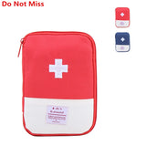 Travel First Aid Kit Medicine Organizer Bag