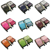 6pcs/Set Travel Organiser Packing Cube for Women & Men