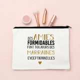 Godmother Request Makeup Bag Travel Storage Pouch