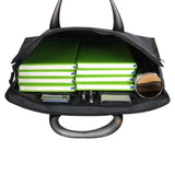 Canvas Zipper Document Bag A4 Multi-layer Portable Business Briefcase