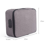 Waterproof Document Organizer Bag with Lock Privacy Security