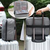 Lockable Document Organizer Case Storage Briefcase Multi-layer File Holder