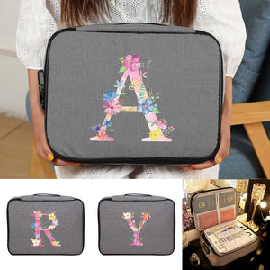 Lockable Document Organizer Case Storage Briefcase Multi-layer File Holder