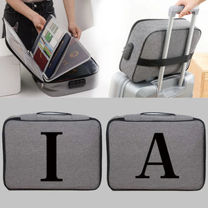 Document Storage Bag Organizer Boxes Baskets Drawer Container Home Storage