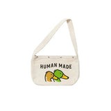 Duck Graphic Canvas Messenger Bag for Men Women