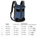 Portable Hands-Free Dog Carrier Backpack Legs Out Pet Puppy Travel Bag