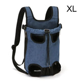 Portable Hands-Free Dog Carrier Backpack Legs Out Pet Puppy Travel Bag