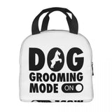 Dog Grooming Mode Insulated Lunch Bag Portable Thermal Cooler