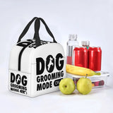 Dog Grooming Mode Insulated Lunch Bag Portable Thermal Cooler