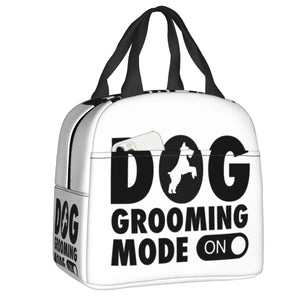 Dog Grooming Mode Insulated Lunch Bag Portable Thermal Cooler