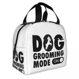 Dog Grooming Mode Insulated Lunch Bag Portable Thermal Cooler