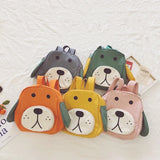 Dog Print Backpack For Boys Girls Children Backpacks Kids Kindergarten Small Sch