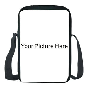 Dogecoin Shoulder Bag Printing Mochila Casual Bag Zipper Students Messenger