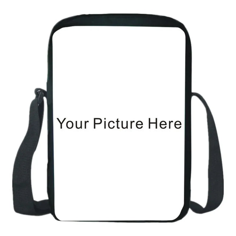 Dogecoin Shoulder Bag Printing Mochila Casual Bag Zipper Students Messenger