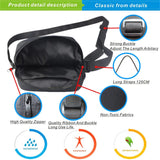 Dogecoin Shoulder Bag Printing Mochila Casual Bag Zipper Students Messenger