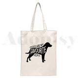 Funny Dogs Are My Favorite People Shoulder Bag