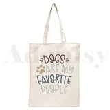Funny Dogs Are My Favorite People Shoulder Bag