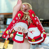Doll Keychain Accessories Christmas Ornaments Creative Doll Bag Pendant