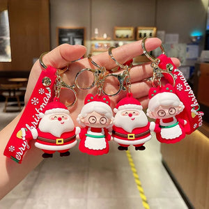 Doll Keychain Accessories Christmas Ornaments Creative Doll Bag Pendant