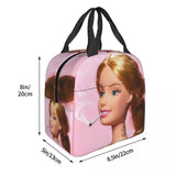 Doll Smoking Portable Lunch Boxes Leakproof Thermal Insulated Lunch Bag