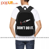 Virus Vaccination Plandemic Backpack Large Capacity Print Shopping Bag