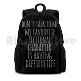 Fictional Character Outdoor Hiking Backpack Climbing Sports Bag