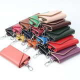 Leather Waist Hanging Men's Key Bag Multi-function Keychain