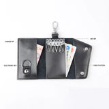 Leather Waist Hanging Men's Key Bag Multi-function Keychain