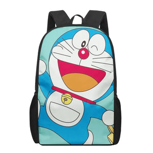 Doraemon 3D Print School Bag for Boys Girls